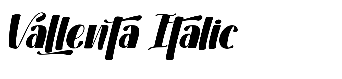 Vallenta Italic